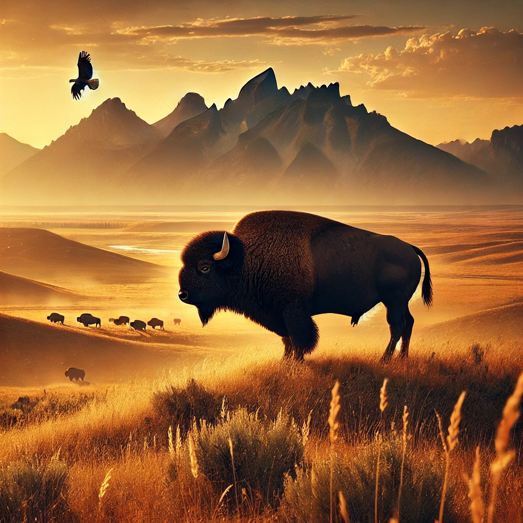 Buffalo King Wild Plains